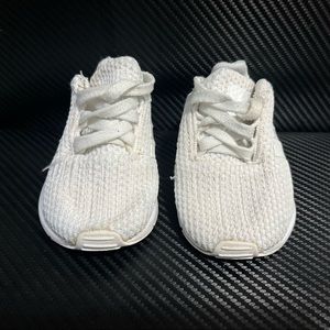 White Adidas Toddler shoes